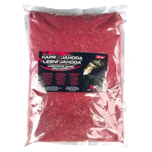 DK FISHING krmivová zmes Kapor-Jahoda/lesná jahoda 3kg