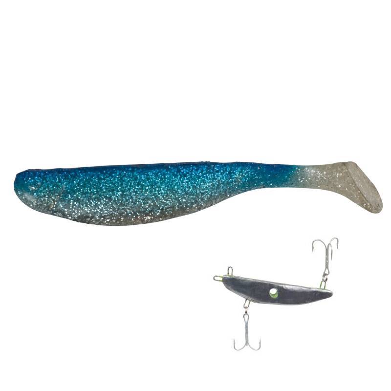 Aquantic nástraha Deep Diver, 2 háčiky, 23cm, 400g vzor BS