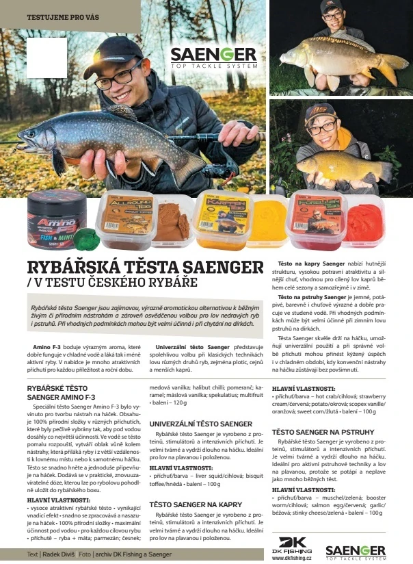 Saenger cesto na pstruhy Garlic – Obrázok 4