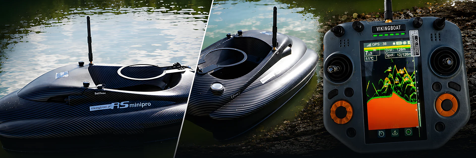 Zavážacia loďka VikingBoat RS mini Pro All In One